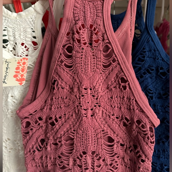 Free People Happiness Runs Floral Crop Tank - Picture 6 of 6